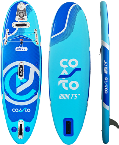 HOOK 7'5'' | Stand up Paddle Gonflable COASTO